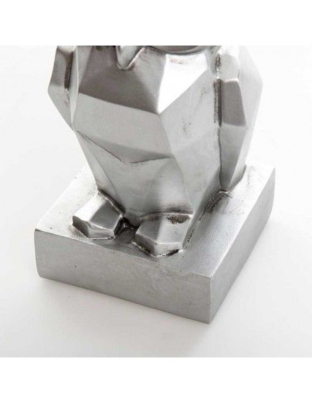 FIGURA BUHO SILVER 20x11