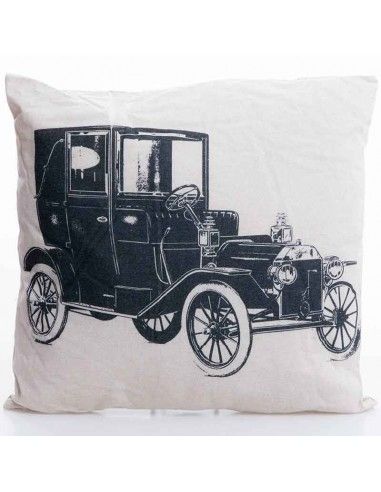 COJIN BEIGE COCHE CLASICO 45x45