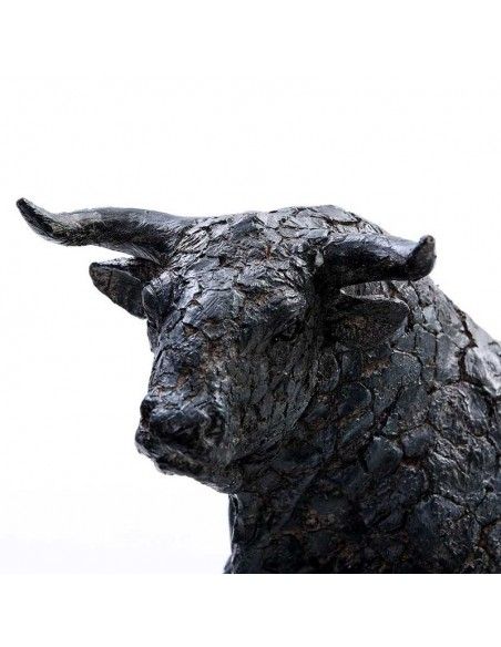 FIGURA TORO NEGRO RESINA 27x38