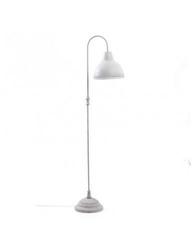 LAMPARA DE PIE METAL BEIGE 148x25