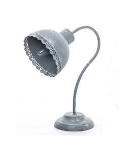 LAMPARA DE SOBREMESA METAL VINTAGE 35x15