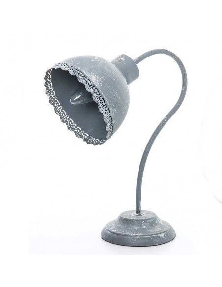 LAMPARA DE SOBREMESA METAL VINTAGE 35x15