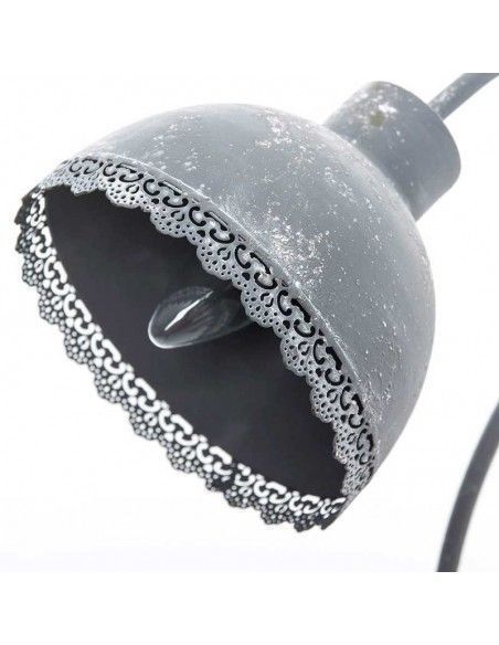 LAMPARA DE SOBREMESA METAL VINTAGE 35x15