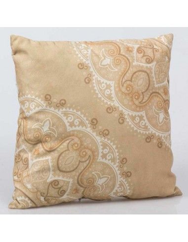 COJIN BEIGE CON RELLENO MICROPOL 45x45