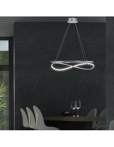 COLGANTE ABBA CROMO LED