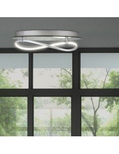 PLAFON ABBA CROMO LED 2