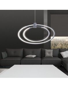 BARRA COLGANTE ENMA CROMO LED 2
