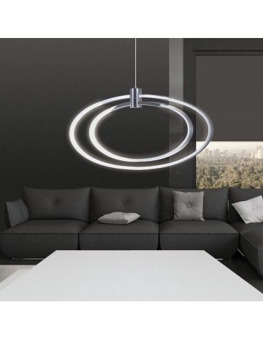 BARRA COLGANTE ENMA CROMO LED