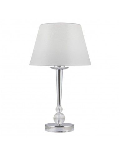 LAMPARA DE SOBREMESA ADRIANA CROMO 43x25