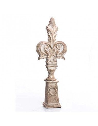 DECORACION FLOR DE LIS 62x21