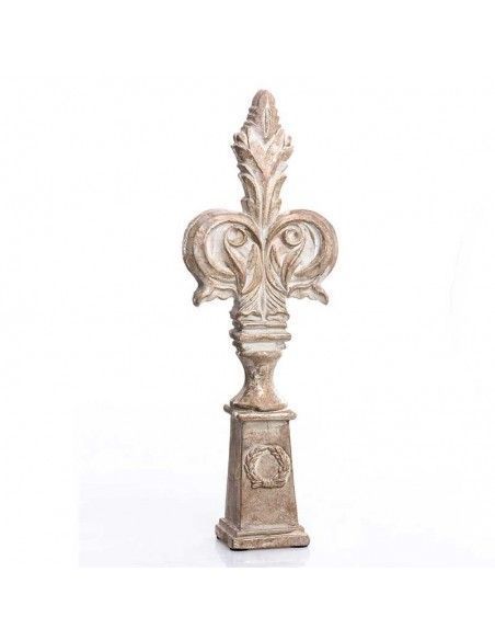 DECORACION FLOR DE LIS 62x21
