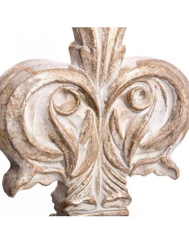 DECORACION FLOR DE LIS 62x21