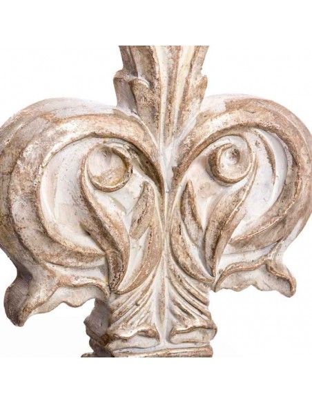 DECORACION FLOR DE LIS 62x21