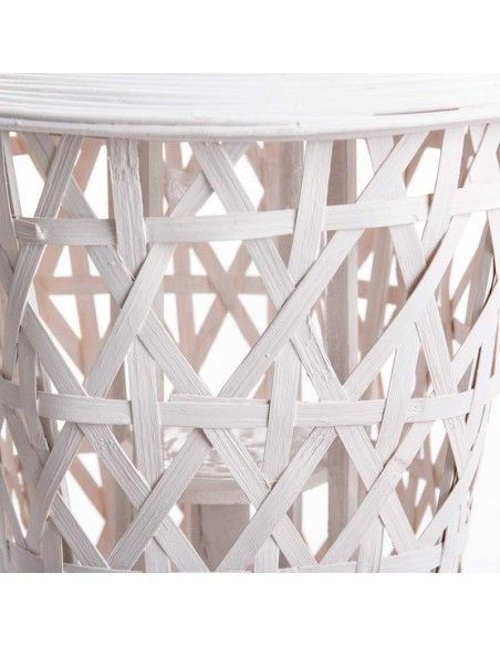 FAROL BAMBU BLANCO 43x34 o 50x39
