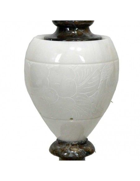 COLUMNA - MESA DE ALABASTRO CON LUZ 61x37