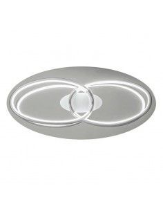PLAFON NYRA CROMO LED 60x30