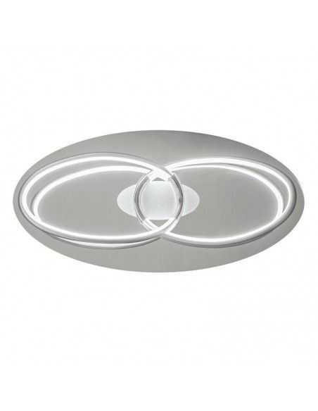 PLAFON NYRA CROMO LED 60x30