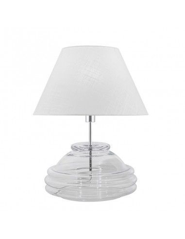 LAMPARA DE SOBREMESA VEGA CROMO 57x45