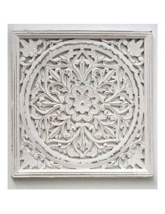 PLACA - PANEL MADERA BLANCO DECAPE 60x60