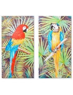 CUADRO LORO PAPAGAYO 120x60