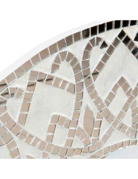 ESPEJO MADERA - MOSAICO 60cm