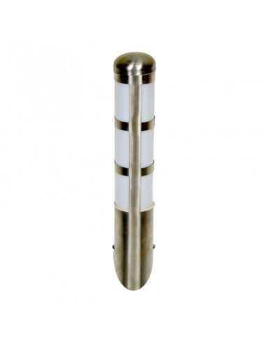 APLIQUE EXTERIOR NIQUEL SATINADO 45x8