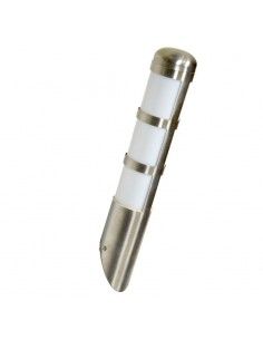 APLIQUE EXTERIOR NIQUEL SATINADO 45x8