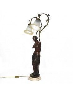 LAMPARA DE SOBREMESA CON FIGURA MUJER  81x34 2