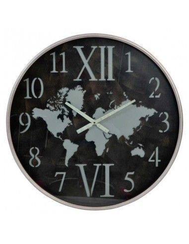 RELOJ DE PARED MAPA 80x6.5