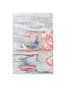 CUADRO LIENZO CORAZON 120x80 2