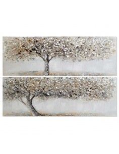 CUADRO EN LIENZO ARBOL DE LA VIDA 50x150