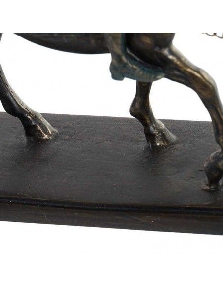 FIGURA DE DON QUIJOTE Y SANCHO PANZA CABALLO 22x21