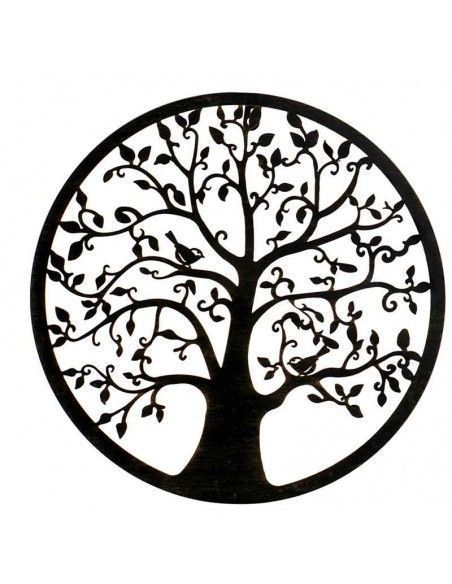DECORATIVO PARED METAL ARBOL 40x40 set de dos