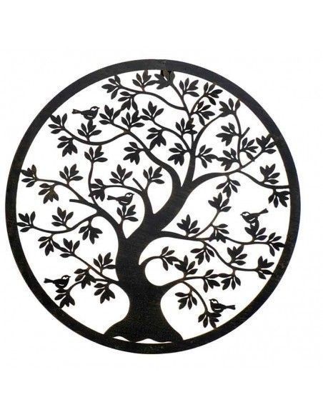 DECORATIVO PARED METAL ARBOL 40x40 set de dos