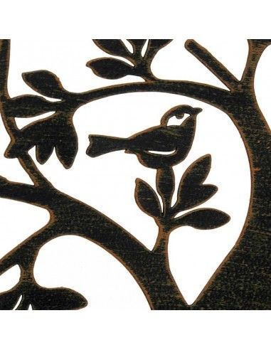 DECORATIVO PARED METAL ARBOL 40x40 set de dos