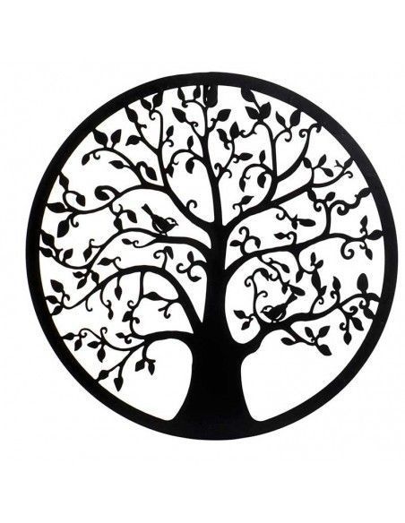 DECORATIVO PARED METAL ARBOL 40x40 set de dos
