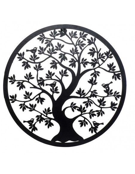 DECORATIVO PARED METAL ARBOL 40x40 set de dos