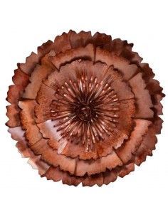 DECORATIVO PARED METAL FLOR 56x14 2