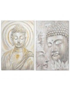 CUADRO EN LIENZO BUDA VINTAGE 150x100