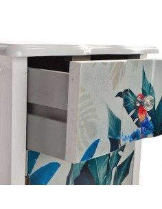 MESA AUXILIAR MADERA PAPAGAYOS 75x48 2