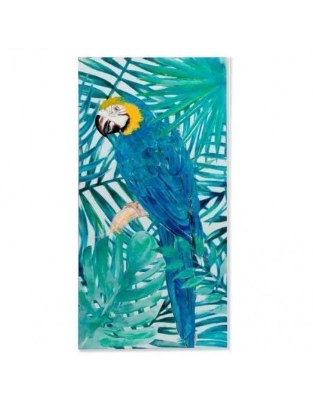 SET TRES CUADROS LORO PAPAGAYO 100x150
