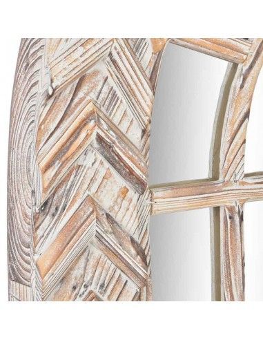 ESPEJO DE MADERA VINTAGE 144X67