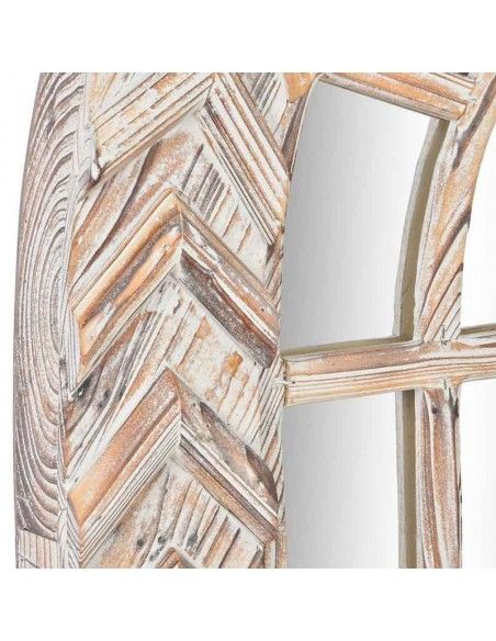 ESPEJO DE MADERA VINTAGE 144X67