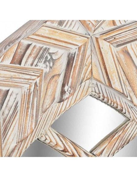 ESPEJO DE MADERA VINTAGE 144X67
