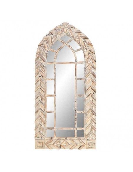 ESPEJO DE MADERA VINTAGE 144X67