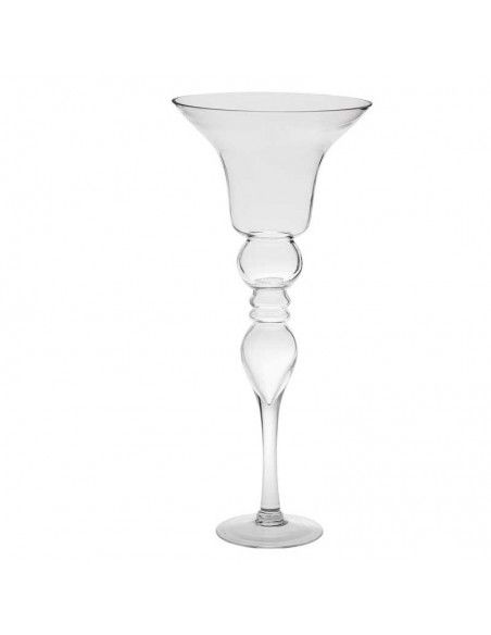 PORTAVELON - FLORERO COPA VIDRIO 60x27