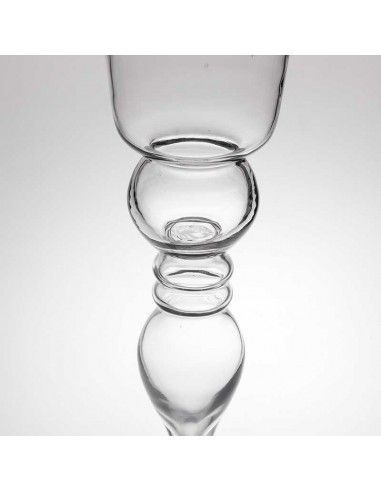 PORTAVELON - FLORERO COPA VIDRIO 60x27