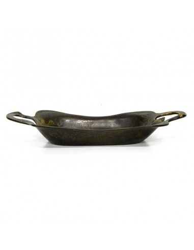 BANDEJA DECORATIVA DE BRONCE