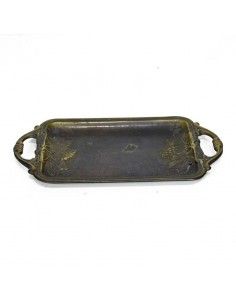 BANDEJA DECORATIVA DE BRONCE