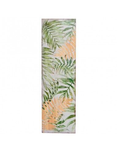 DECORACION PARED MADERA TROPICAL SET DE TRES 100x90